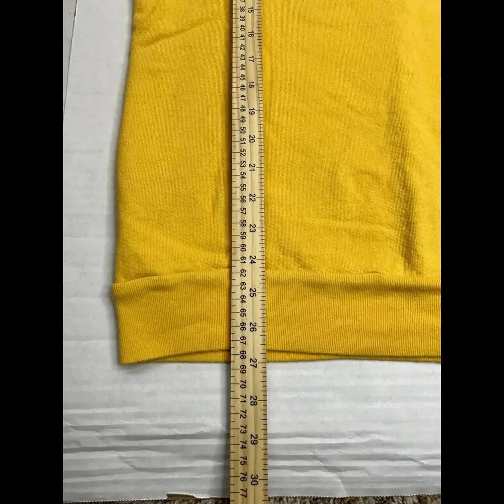 True Religion Sun Yellow Crewneck Sz Small‎
